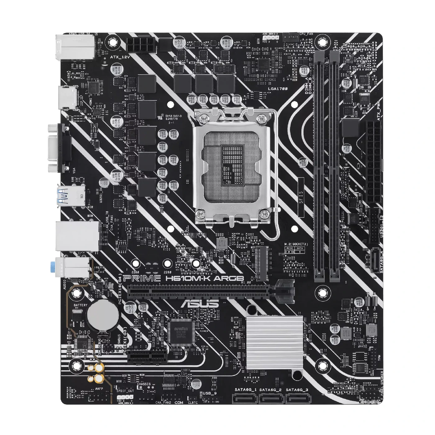 مادربرد ASUS PRIME H610M-K ARGB