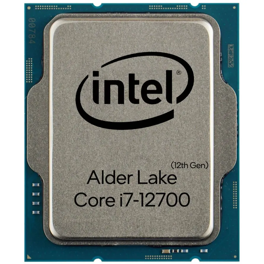 پردازنده Intel Core i7-12700