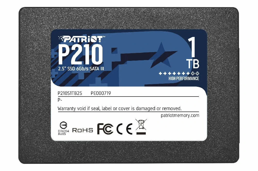 حافظه SSD Patriot P210 - ظرفیت 1 ترابایت