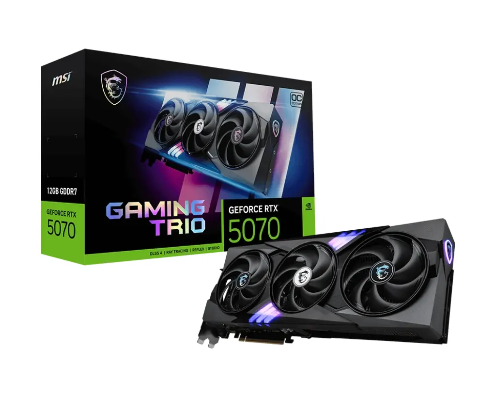 کارت گرافیک MSI RTX 5070 GAMING TRIO OC