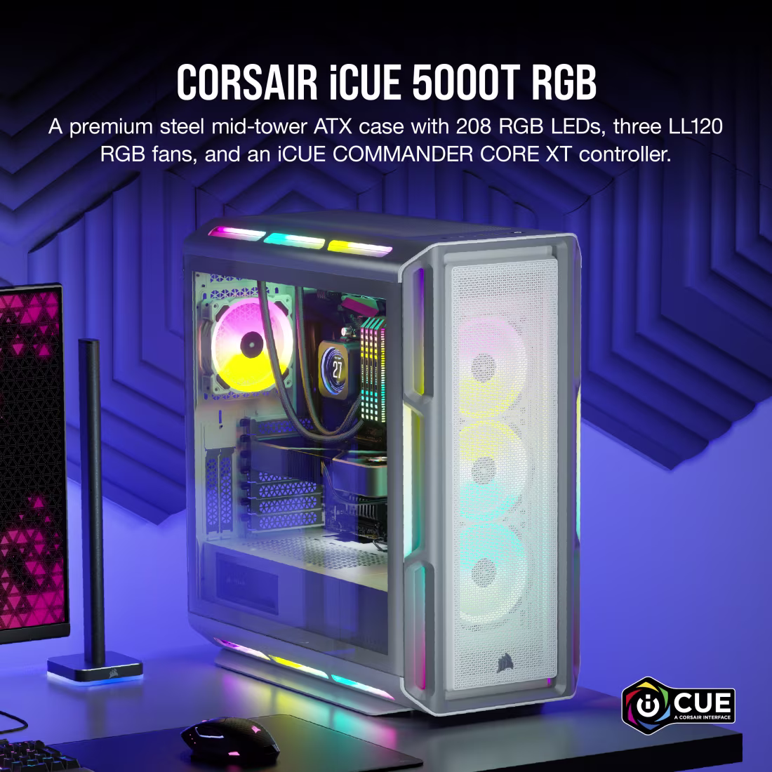 Corsair iCUE 5000T White