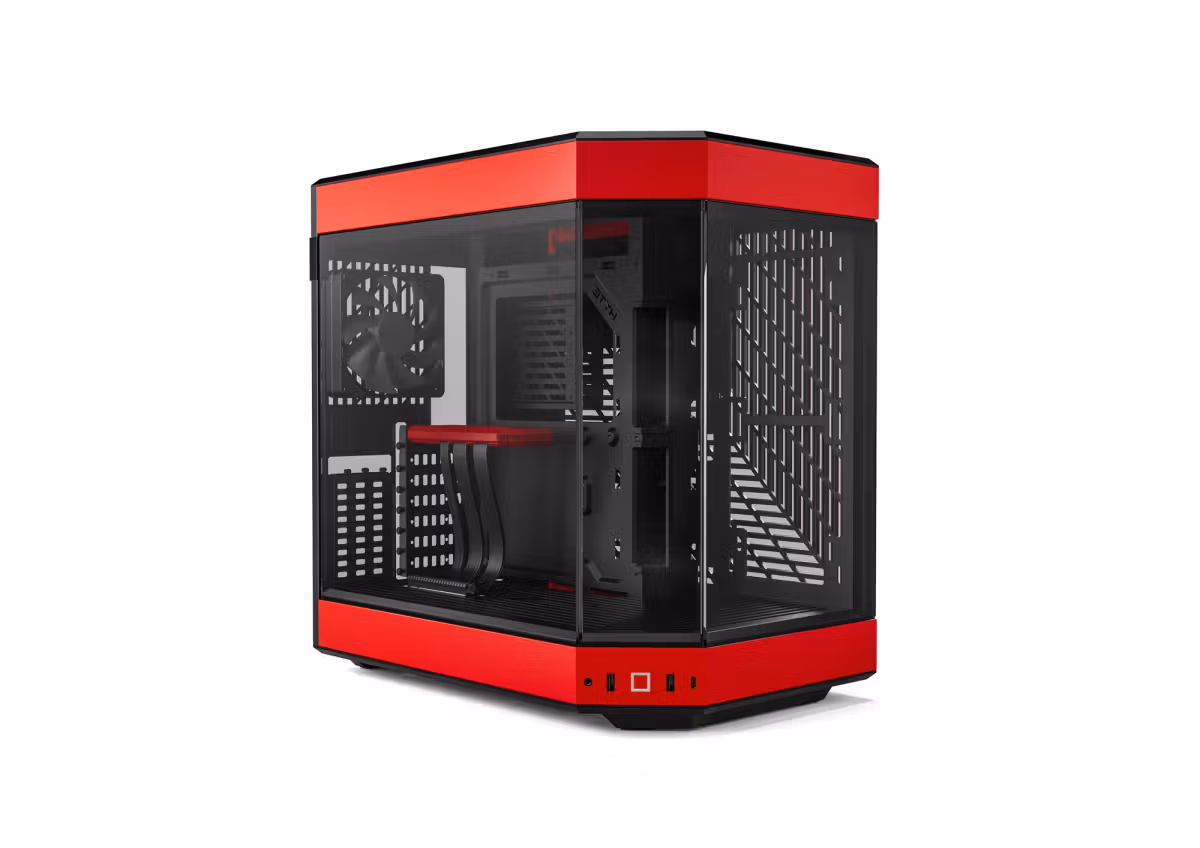 قاب کیس HYTE Y60 Black Cherry