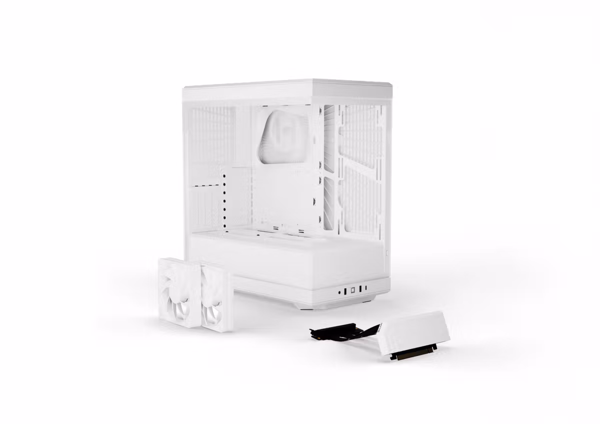 قاب کیس HYTE Y40 Snow White