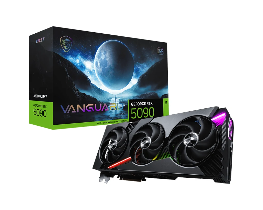کارت گرافیک MSI RTX 5090 VANGUARD SOC