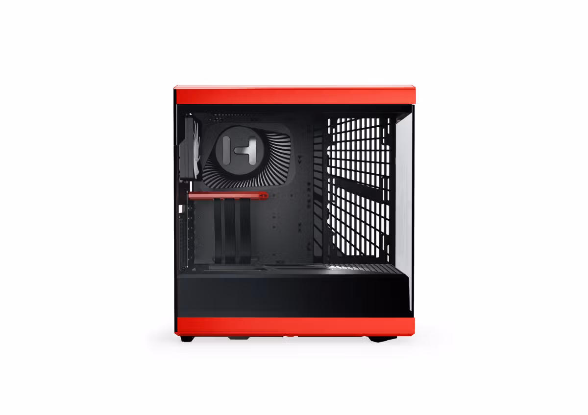 قاب کیس HYTE Y40 Black Cherry